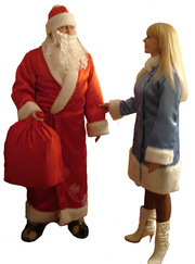Шикарные костюм деда Мороза и костюм Снегурочки продажа купить!