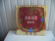  Часы-термометр на микроконтроллере ATmega8 с секундной стрелкой